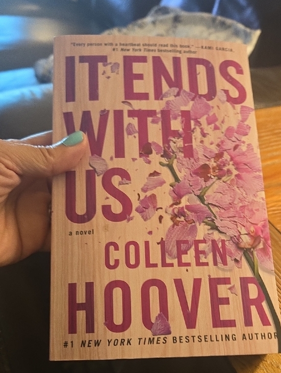 Other - Colleen Hoover 'It Ends With Us' Book - Pink Cover
